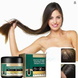 Glamor Ginger Essential Hair Cream | Dense Repair Cream for Frizz & Hair Growth